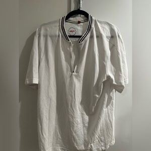 Wilson Pique zip up shirt